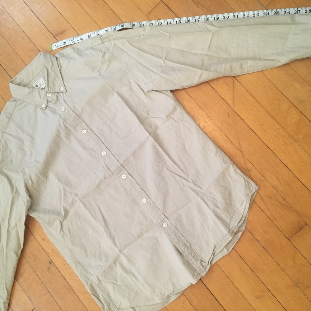 J. Crew Sunwashed Oxford